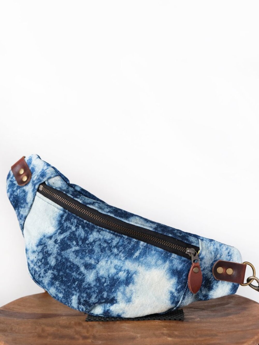 Pip Robins Mini Tabitha Bleached Denim (NO STRAP)